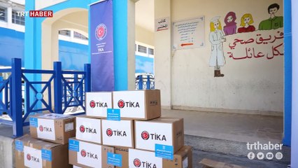 Filistinli mülteciler için acil yardım çağrısına Türkiye yetişti