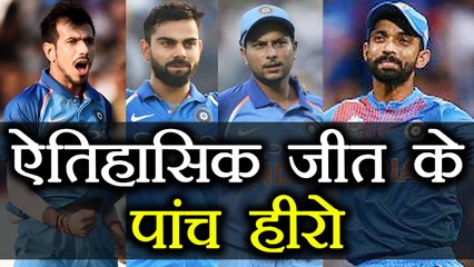 India beat South Africa by 6 wickets: 5 Heroes of the match | वनइंडिया हिंदी