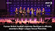 Football; Beckham awarded MLS franchise in Miami