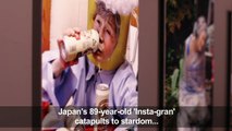 Japan's 'Insta-gran' finds fame with wacky selfies