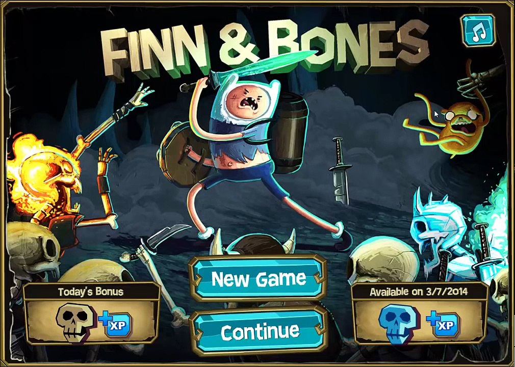 【舞秋風小遊戲時間】探險活寶大戰骷髏怪 Finn & Bones