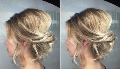 Updo, braiding and texturizing techniques