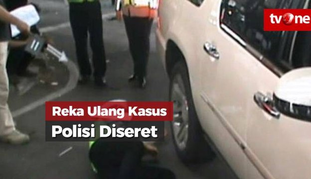 Reka Ulang Kasus Sopir Cadillac Seret Polisi
