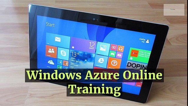 Cloud Computing using Windows Azure Course | Windows Azure Online Training