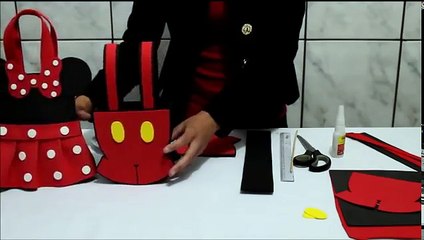 DIY sacolinha surpresa do Mickey em EVA