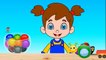 Learn Colors and Numbers 1 - 10 | Baby Playing Balls with Slider Toy | Learning Education Videos