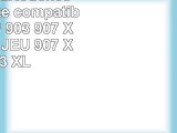 bubprint Cartouches dimprimante compatible avec HP 903 907 XL  Lot de 5 JEU 907 XL
