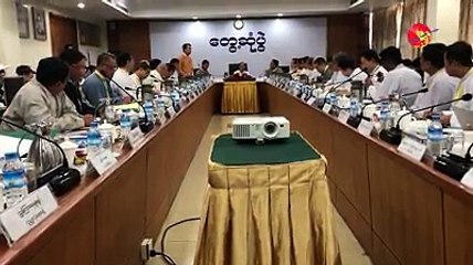 SME လုပ္ငန္းရွင္(၁၀၀)ကို သူေဌးျဖစ္ေအာင္ လုပ္ေပးမည္ဟု ဦးၿဖိဳးမင္းသိန္း ေျပာ (႐ုပ္/သံ)