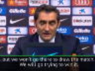 Barcelona must avoid playing for draw at Valencia - Valverde