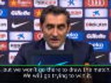 Barcelona must avoid playing for draw at Valencia - Valverde