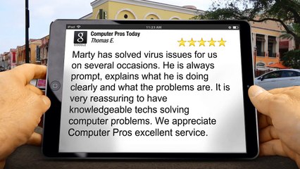 IT Service Review,  Fredericksburg VA, Computer Pros Today, Computer Help Desk Support in VA