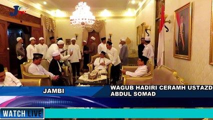 JTV WAGUB HADIRI CERAMAH USTAZD ABDUL SOMAD