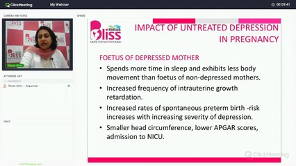 Integrating Mental Health care in Pregnancy- #ParasBliss (पारस ब्लिस)