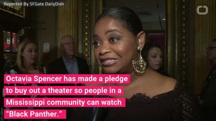 Octavia Spencer To Give Free ‘Black Panther’ Movie Screenings To Mississippi Kids