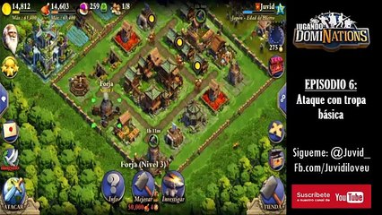 [DomiNations] Técnica de ataque usando tropa básica