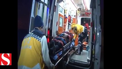 Konya�da yolcu otobüsü devrildi 11 yaralı