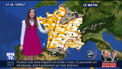 La météo pour ce vendredi 2 février 2018