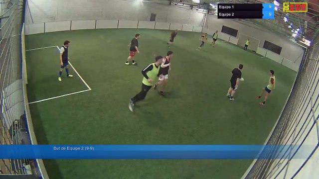 But de Equipe 2 (9-9) - Equipe 1 Vs Equipe 2 - 01/02/18 19:06 - Loisir Poitiers - Poitiers Game Parc