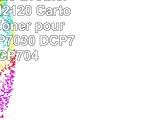 3 Compatible Brother TN2110  TN2120 Cartouches de Toner pour Brother DCP7030 DCP7040