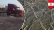 Truck driver drives over Peru’s 2,000-year-old Nazca Lines - TomoNews