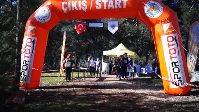 3'üncü Kademe Oryantiring Yarışması Finike'de Başladı