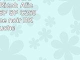 Eurotone Print Cartridge pour Ricoh Aficio  SP C250SF  SP C250DN remplacé noir BK