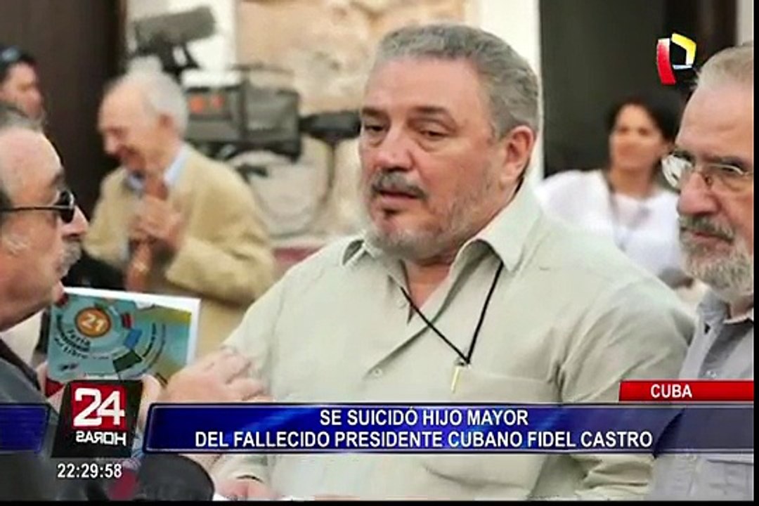 Se suicidó el hijo mayor del fallecido presidente cubano Fidel Castro