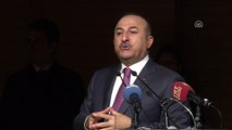 Dışişleri Bakanı Çavuşoğlu: 'Önce uyarırız dinlemezlerse inlerine gömeriz tepelerine bineriz' - ANTALYA