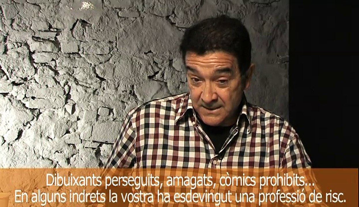 Entrevista al dibuixant Miquel Ferreres (2013)
