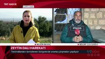 Kastel Cindo Köyü'nde teröristlerin kurduğu tuzakları TRT Haber görüntüledi