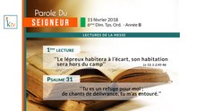 Parole du Seigneur 11.02.2018 - A