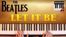 Урок фортепиано. The Beatles - Let it Be ( группа Битлз - Лет ит би)   ноты