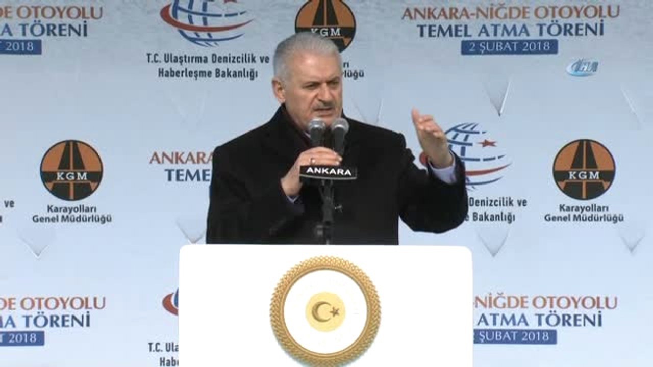 Başbakan Yıldırım: "Gölbaşı'nda Yaşayan Hemşehrilerime Müjdem Var. Ankara-Konya Yolunun Gölbaşı...