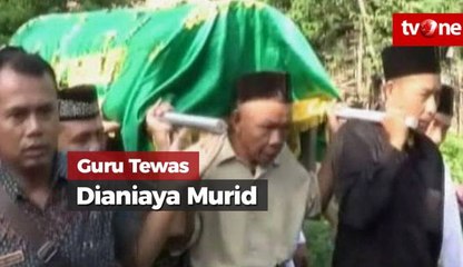 Ditegur Saat Tidur di Kelas, Murid Bunuh Gurunya