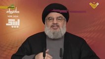 Hassan Nasrallah: The main victims of ISIS are Sunni Muslims