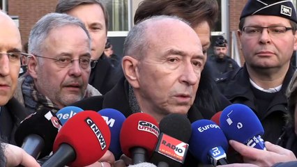 Calais: une situation "extrêmement grave", selon Collomb