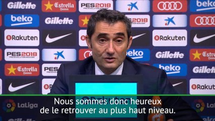 Demies - Valverde: "Umtiti est un joueur clé"