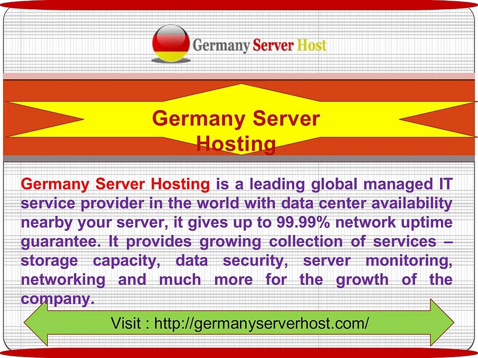 Cheap And Best Germany Server Hosting Provider Company