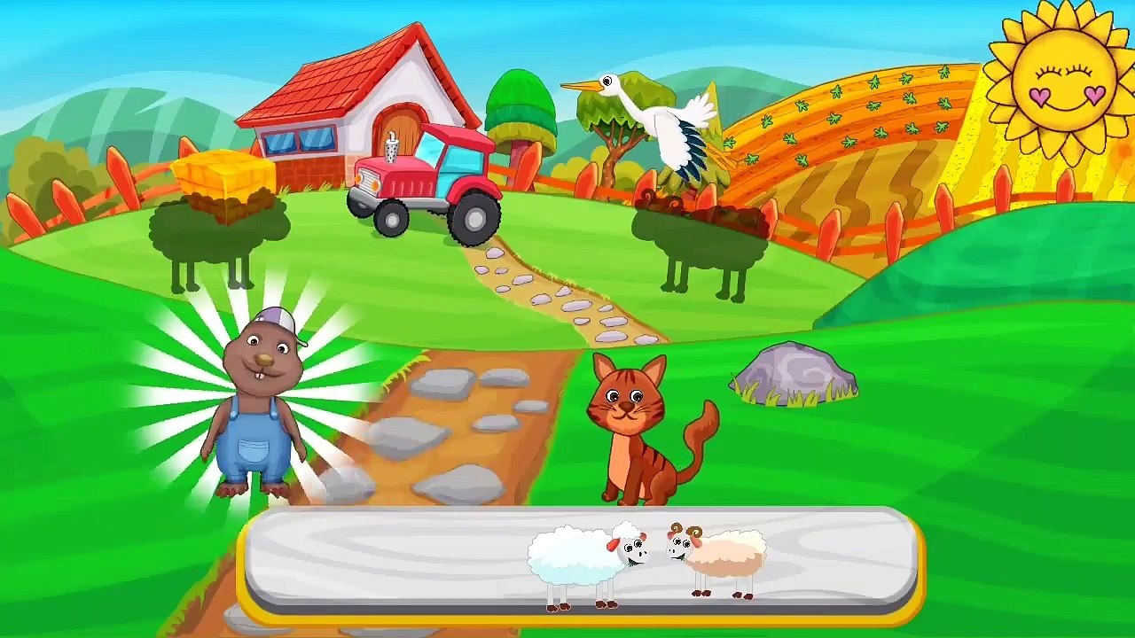 Dört lux Balon patlatma Renkli yumurtalar Hayvanlari Tanimak Egitici Çocuk filmi