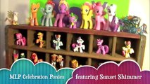 My Little Pony SUNSET SHIMMER & Crystal Princess Celebration Ponies (new) Review! by Bins Toy Bin