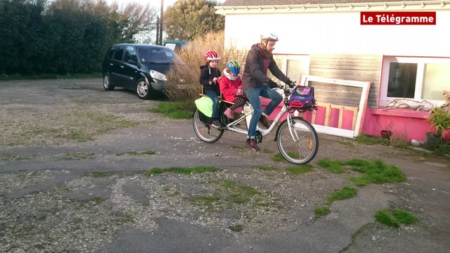 Les vélos-cargos entre Sainte-Hélène et Lorient