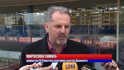 Derventa saniran krov na Sportsko-kulturnom centru 1.2.2018.