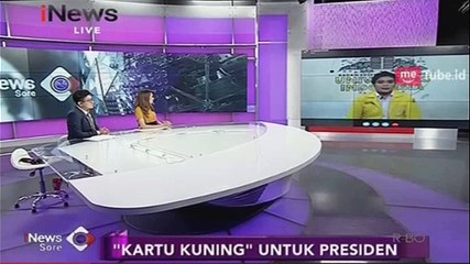 Ketua BEM UI Ungkap Alasan Beri Kartu Kuning ke Jokowi