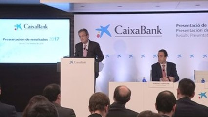CaixaBank cierra su mejor año con un beneficio de 1.684 millones, un 61 % más