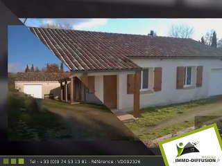 Maison A vendre Sauzet 92m2 - 144 000 Euros