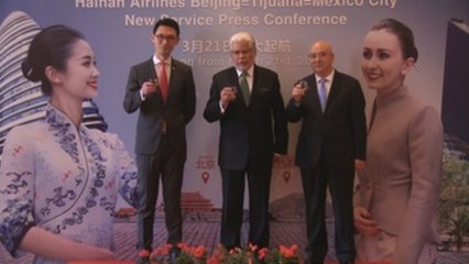 Hainan Airlines lanza el primer vuelo directo de Pekín a Latinoamérica
