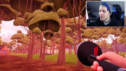 NEIGHBOUR'S SECRET GRAVEYARD!!! (Hello Neighbour Full Game #6 SECRETS)