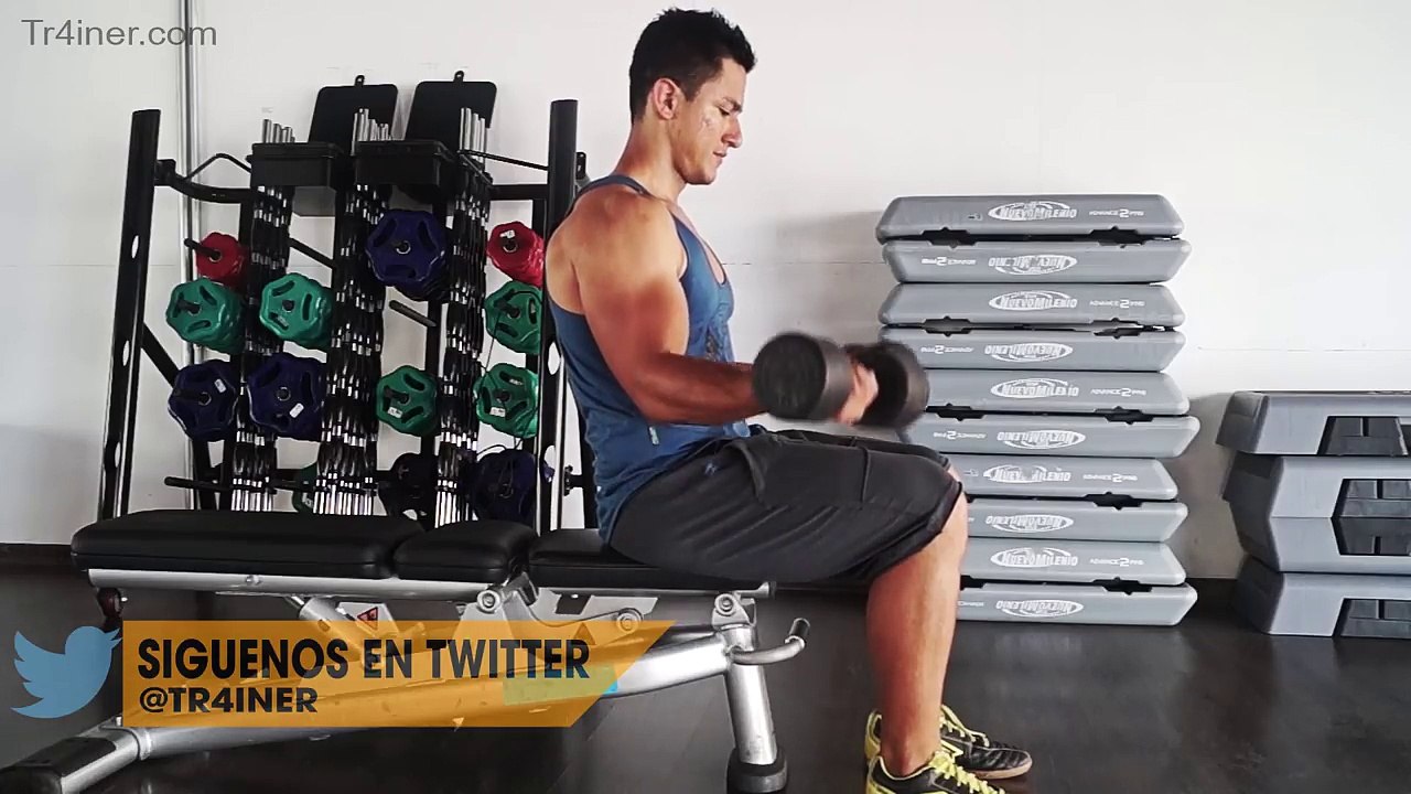 Los Mejores Ejercicios Para BICEPS con MANCUERNAS