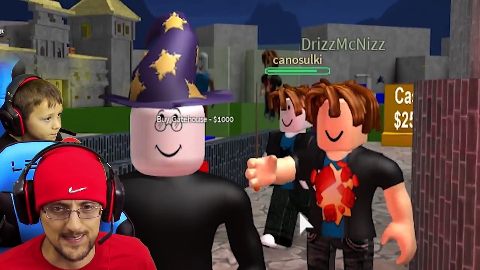 My Heads In My What Roblox Wizard Tycoon 2 Player Fgteev Castle In Wizarding World Game 27 Video Dailymotion - roblox wizard robes