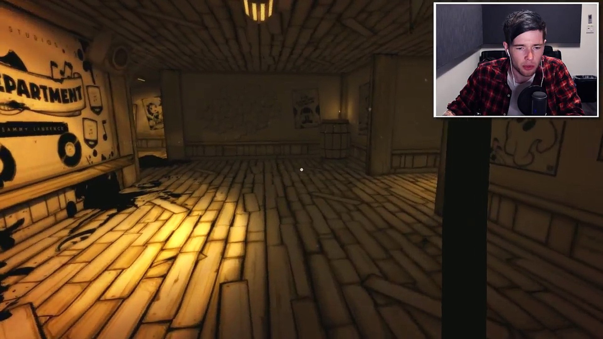 dantdm plays bendy and the ink machine